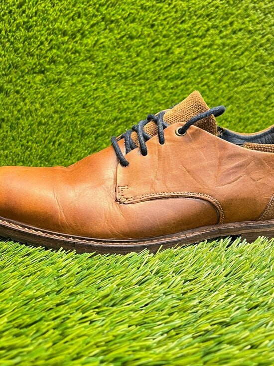 Bullboxer Brandyn Mens Size 10 Brown Casual Classic Leather Lace Up Oxford Shoes main image 5